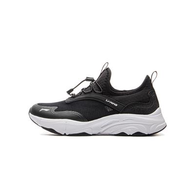 Li Ning Kids Outdoor Sports Comfortable Shock Absorbing Breathable Low Top Casual Shoes Kids Casual Shoes Black YKCV088-3