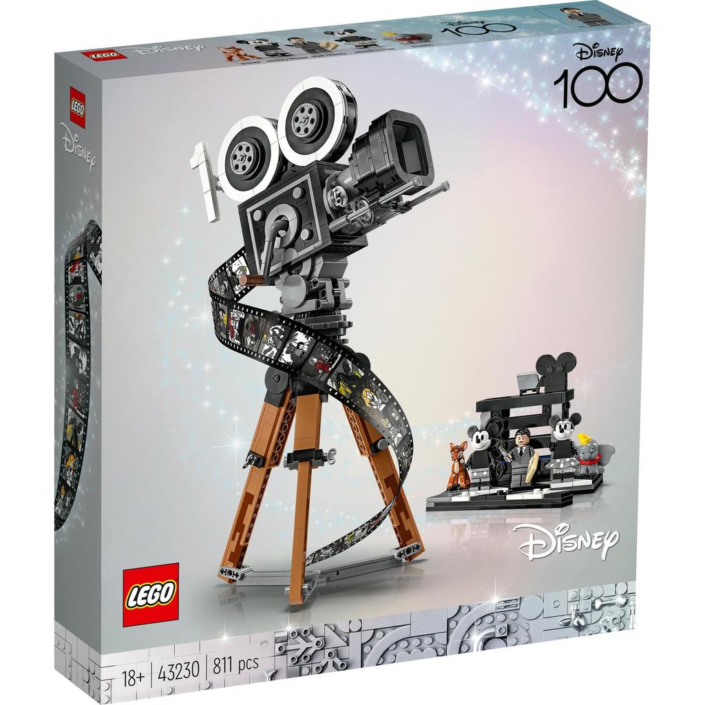 LEGO Disney 100 Walt Disney Camera Birthday Gift 43230 Toy Block Christmas Present Present Fantasy Girls Adults Tribute