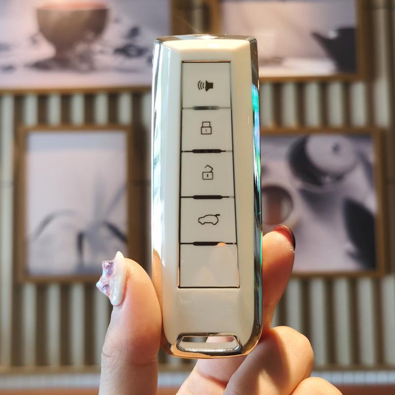 Great Wall Wey Pai Autoschlüsselhülle: Weiche Gummihülle für die Modelle VV7, VV5S, VV6, VV5 und Macchiato