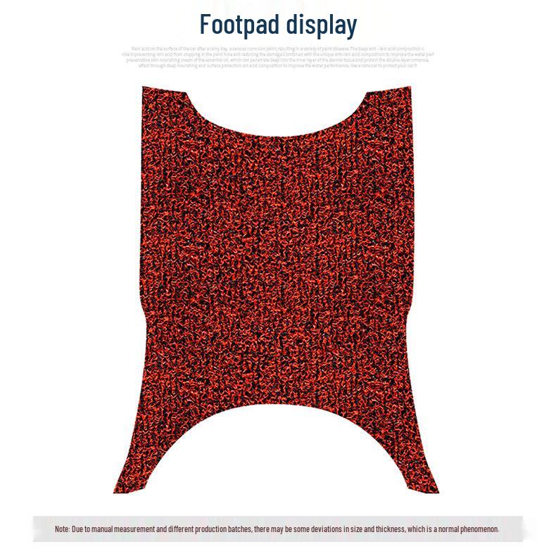 Wasserdichte Fußmatte für Dayang VPZ125 Lastenmotorrad DY125T-28H/28M