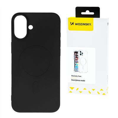 Silikonowe Etui Na Samsung Galaxy S24 FE Silicone Case MagSafe - Czarne