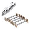 Caixa de Bobina Metálica 83505 e Bobinas 8228 para Máquina de Costura Doméstica Singer 27 27K 28 28K 127 128 Estilo Antigo