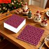 20pcs Disposable Napkins with Snowflake Pattern Print for Wedding,Parties,and Daily Use for Thanksgiving Fall Christmas Table Decoration