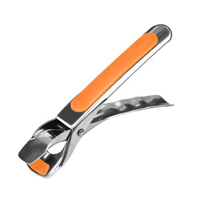 Silicone Handle Non-slip Pot Pan Gripper Clip Dish Plate Bowl Clip Retriever Tongs  Kitchen Tool  Air Fryer Camping Tool