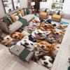 Niedlicher Cartoon Haustier Hund Katze Teppich Kinderzimmer Teppich Rutschfeste Matte Lebhaftes Tier Heimdekoration Wohnzimmer Familienfreundliche Bodenmatte