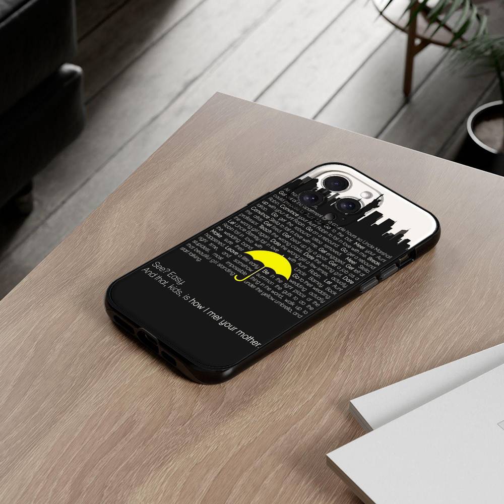 How I Met Your Mother Phone Case For IPhone 17 16 15 14 13 12 11 X XR XS Plus Pro Max Mini Soft Black Cover