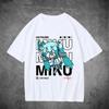 Hatsune Miku Y2k Top Fashion 2026 New Women's T-shirts Casual T-shirts Printed T-shirts Various Sizes Street T-shirts Printed