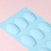 Moule à Gâteau Madeleine en Silicone 9 Cavités Coquille Biscuit Gâteau Savon Fait Main Plateau Moule en Silicone Anti-adhésif