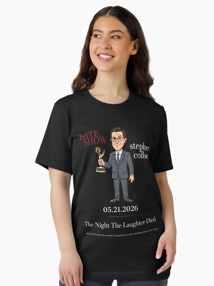 Stephen Colbert Final Show May 21 2026 Essential T Shirt The Night The Laughter XXXXL