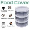 Transparent Stackable Food Insulation Cover Dust Proof Portable For Home Kitchen Keep Food Fresh Storage Organization Save Space