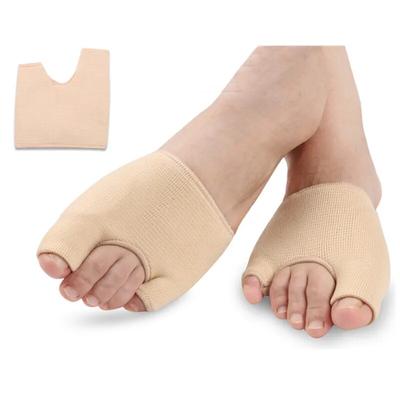 1 Pair Silicone Shoe Pads Forefoot Cushion Insoles U Shape Half Insoles Toe Separator Foot Care Product