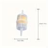 Inline Fuel Filter Large Universal Oil Filter Suitable for 6mm 8mm Lines 7