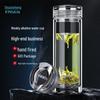 Shui Yisheng Double-Wall Insulated Glass Tea Tumbler