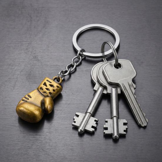 Boxing Gloves Keychain, Mini Cute Sports Boxing Key Chain, Sport Boxing Key Ring Pendant, Bag Backpack Decor for Men Women Party Gifts