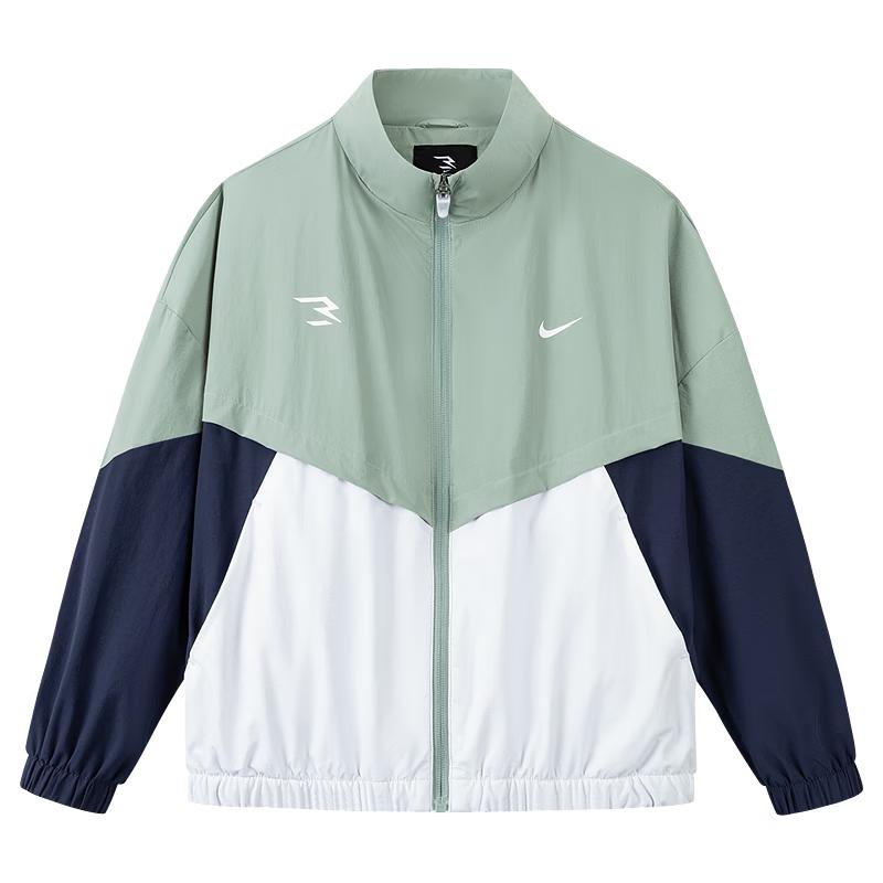 Nike Kids' 2025 Colorblock Stand-Collar Stretch Jacket