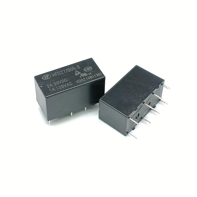 HFD27 Relais-Serie: Original HFD27/005-S, DPDT HFD27/012-S, Empfindlich HFD27/024-S