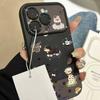 Skateboard Puppy for iPhone Apple 17PRO Mobile Phone Case 16 Large Windows 15 Matte 14 Anti-drop 12/11X