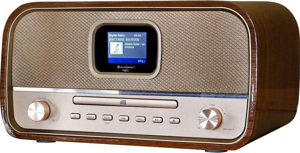 Радио Soundmaster DAB970 коричневый