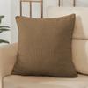 40x40 45x45 50x50 Housse de coussin Jacquard Couleur Unie pour Canapé Bureau Coussin lombaire Housse de coussin Décoration de Maison
