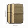 Canvas Cutlery Storage Bag Khaki Tableware Roll Bag Camping Organizer Bag  Outdoor BBQ