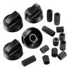 4Pcs Replacement Switc H Knob Plastic Knob Gas Stove Control Knob General Range Oven Knob Cooker Hob Knob For Benchtop Burner