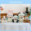 Bear Rabbit Cat Demon Dog Panda Table Companion Doll Decoration Plush Toy Gift