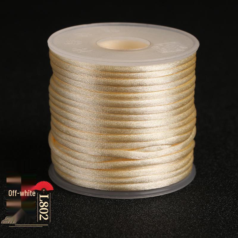 

Драконий узел №. 5 метров нейлонового плетеного шнура для плетения китайских узлов своими руками, доступно 29 цветов