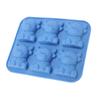 Ice Cube Mold 3D Highland Cow Soft Silicone Ice Cube Tray Fun Animal Mold for Dessert Craft Candle Soap