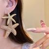 Personality Starfish Ear Pendant Elegant Star Dangle Earrings Unique Starfish Earrings  Summer