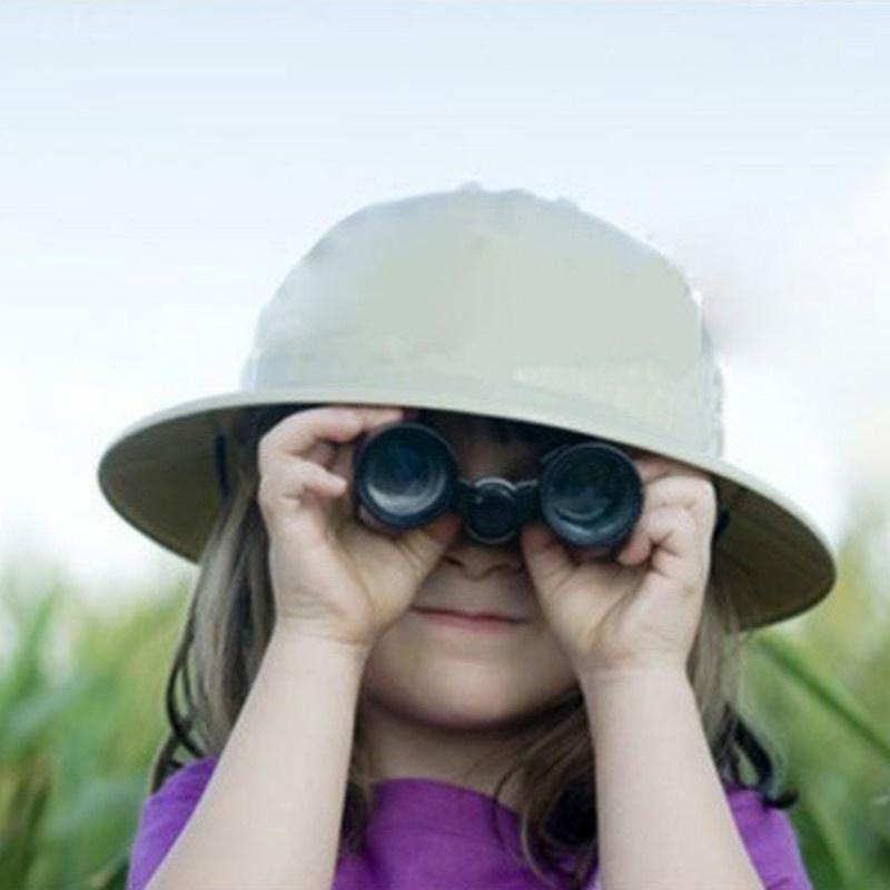 Folding Outdoor Mini Binoculars Telescope Scope Camouflage Toy Kids Boy Portable Children Gift