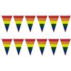 5/10M LGBT Pride String Flag Pennant 10/20 Flags Rainbow Bunting Gay Pride Banner for LGBT Festival Party Celebration Decoration