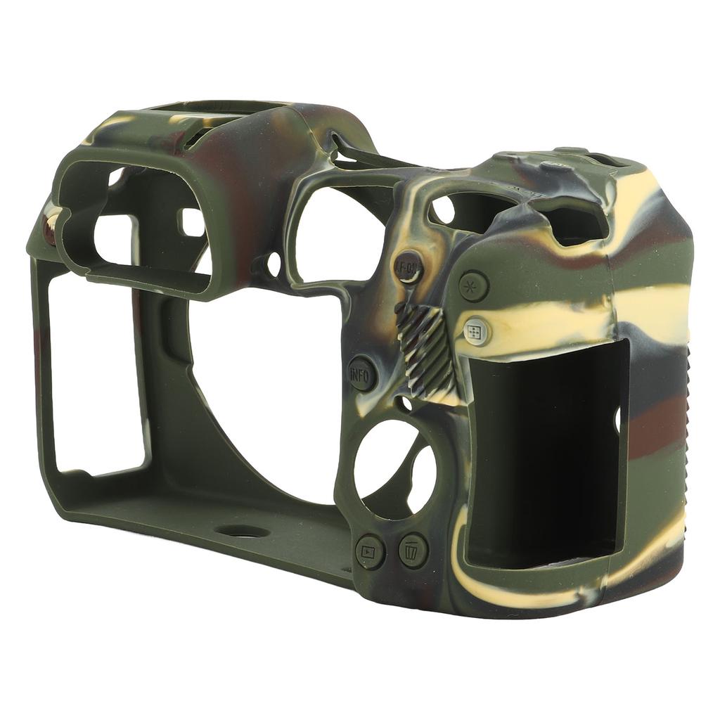 Weiche Silikon-Kameratasche Rutschfeste Silikon-Schutzhülle für R7 Digitalkamera Camouflage
