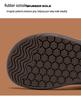 Happy Bear Kids' Leather Wide-Toe Outdoor Casual Walking Shoes