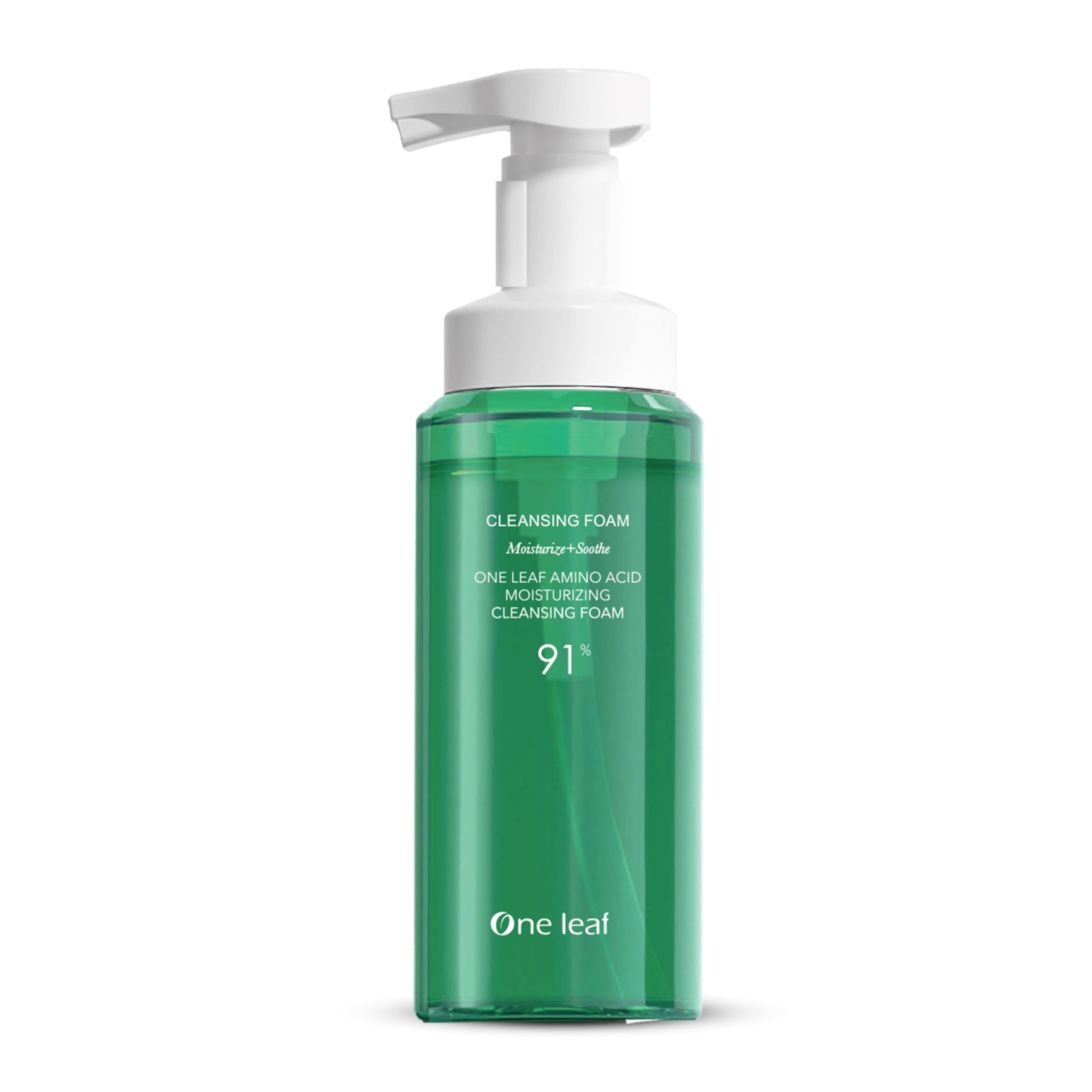 One Leaf Amino Acid Moisturising Cleansing Foam 150 ml, With Triple Xylitol Complex & Hyaluronic Acid, Providing Amino Moisture Care, Barrier Suppo