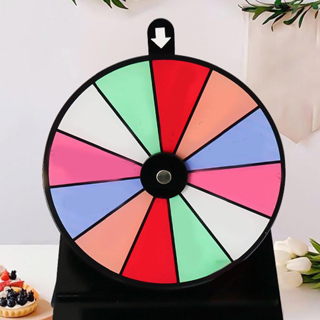Drehbares Glücksrad für Glücksspiel, drehbares Glücksrad, Preisrad für Hochzeit, Geburtstag, Firmenveranstaltung, Feier