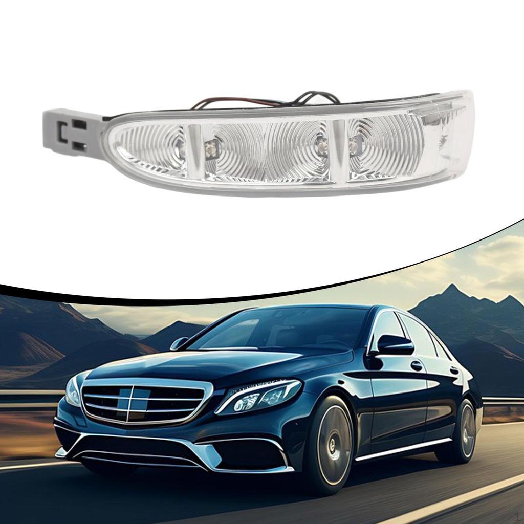 Rearview Side Mirror Turn Light Wing Indicator Lamp Assembly Direct Replaces Easy To Install
