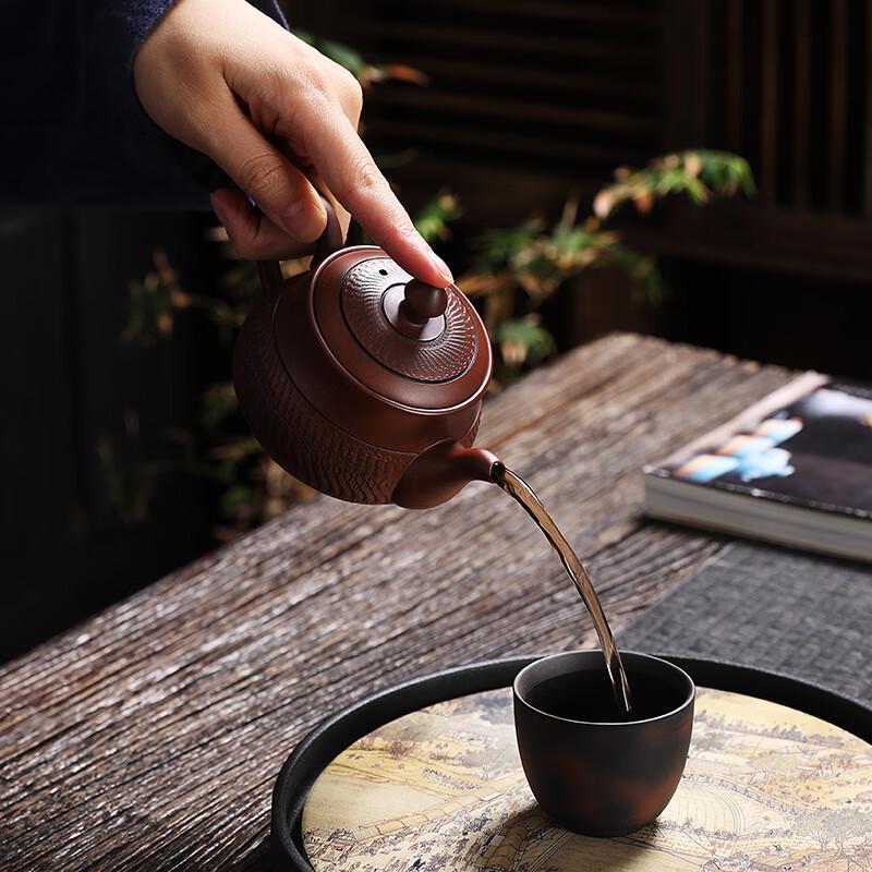 SHIJIANA Purple Clay Xishi Teapot