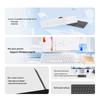 Rapoo E900T Multi-mode Wireless Bluetooth Keyboard with Touchpad