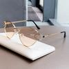 Womens Cat Eye Metal Sunglasses With Pc Lenses And Uv400 For Summer Outings