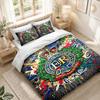 Bedding Set 1 Duvet Cover 2 Pillowcases Royal Engineers A.F.C Print Bedroom Home Decoration