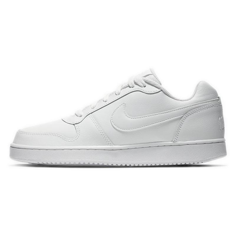 

Nike EBERNON Low Coverage Slip Resistant Low top Skateboard Shoes Women s Pure White Sneakers AQ1779-100 38