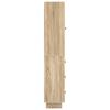 Cabinet Set 2 pcs 33 x 34.5 x 90 cm Engineered Wood