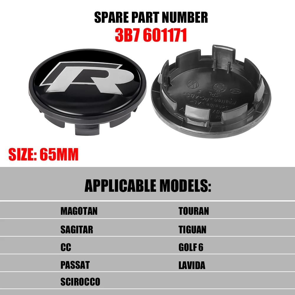 4Pcs Car Styling 56/65/66mm Wheel Center Hub Caps Cover for Volkswagen VW GTI Bora Cross Lavida Polo Golf Beetle Tiguan Scirocco zk1