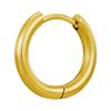 Trendy Stainless Steel Earrings: Simple Ear Studs & Hoops with a High-End Feel