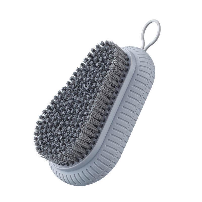 Handle Laundry Brush Plastic Brush Home Soft Bristle Brush Hangable Laundry Brush