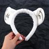 Plüsch Waschgesicht Damen Haaraccessoires Tigerohren Stirnband Damen Haarbügel Koreanischer Stil Haarreif