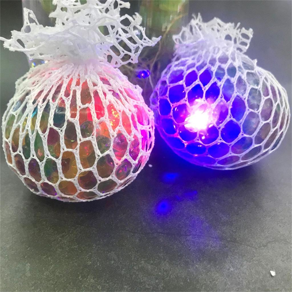Mesh Ball Antistress Grape Balls Glowing Toy Colorful Stress Relief Toys For People Aged Over 15 Years 10ml
