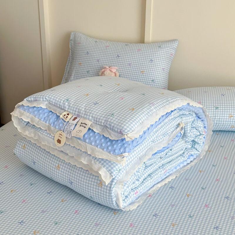 Mling Double-Layer Gauze Lace All-Season Quilt
