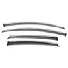 4pcs Side Window Visors Sun Rain Guard Vent Deflectors Fit for Nissan Sylphy 12 15 (Smoked)