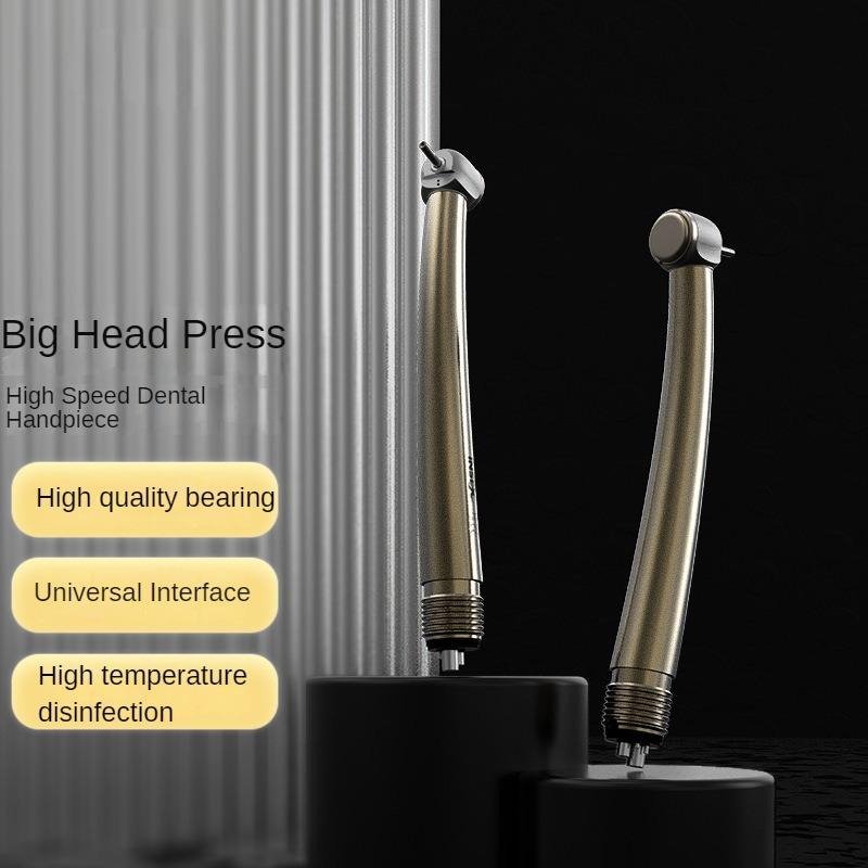 Dental High Speed Handstück Zahnarzt Tipps 4 Loch Push Button High Rotation Dental Handstück